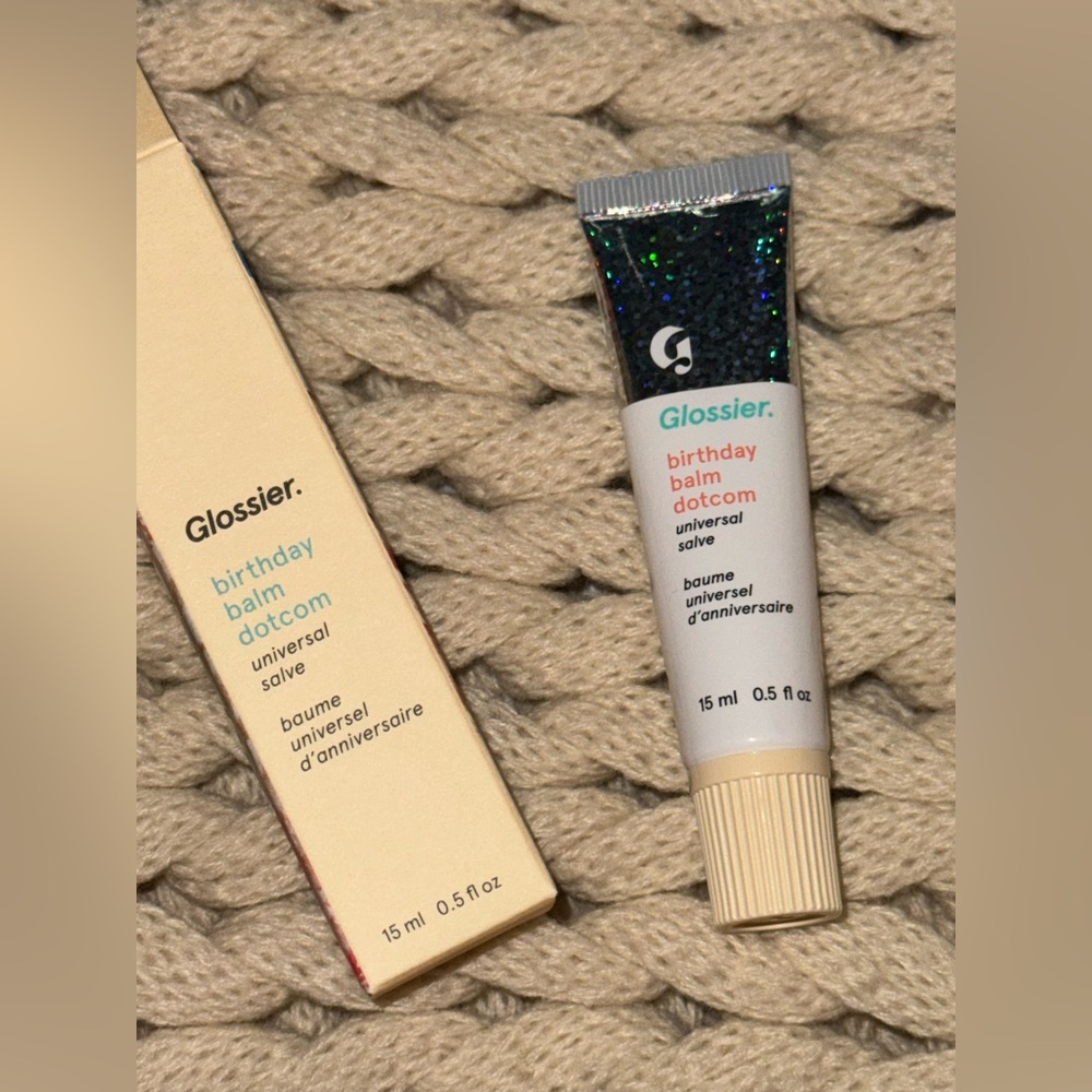 “Birthday” Balm Dotcom Lip Balm and Skin Salve — Glossier - Picture 3 of 8